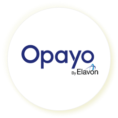 Opayo logo in colour