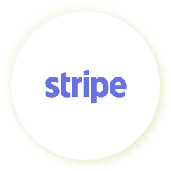 Stripe logo in colour