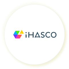 iHasco logo in colour