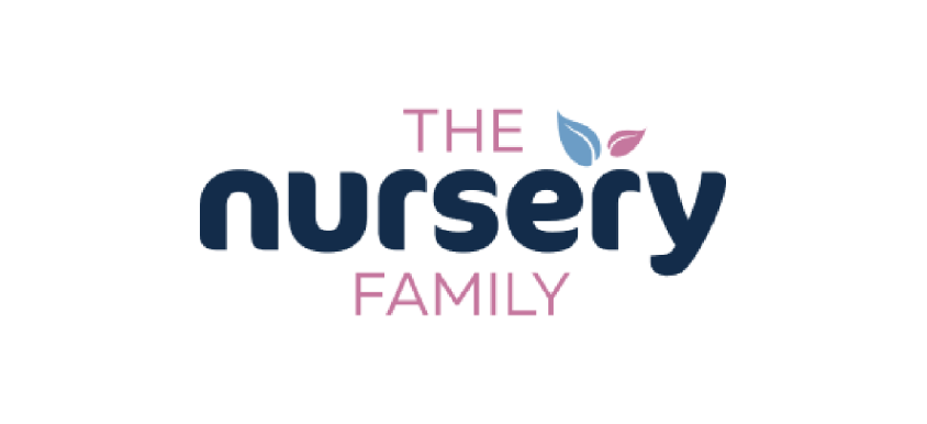 The Nursery Family logo in colour